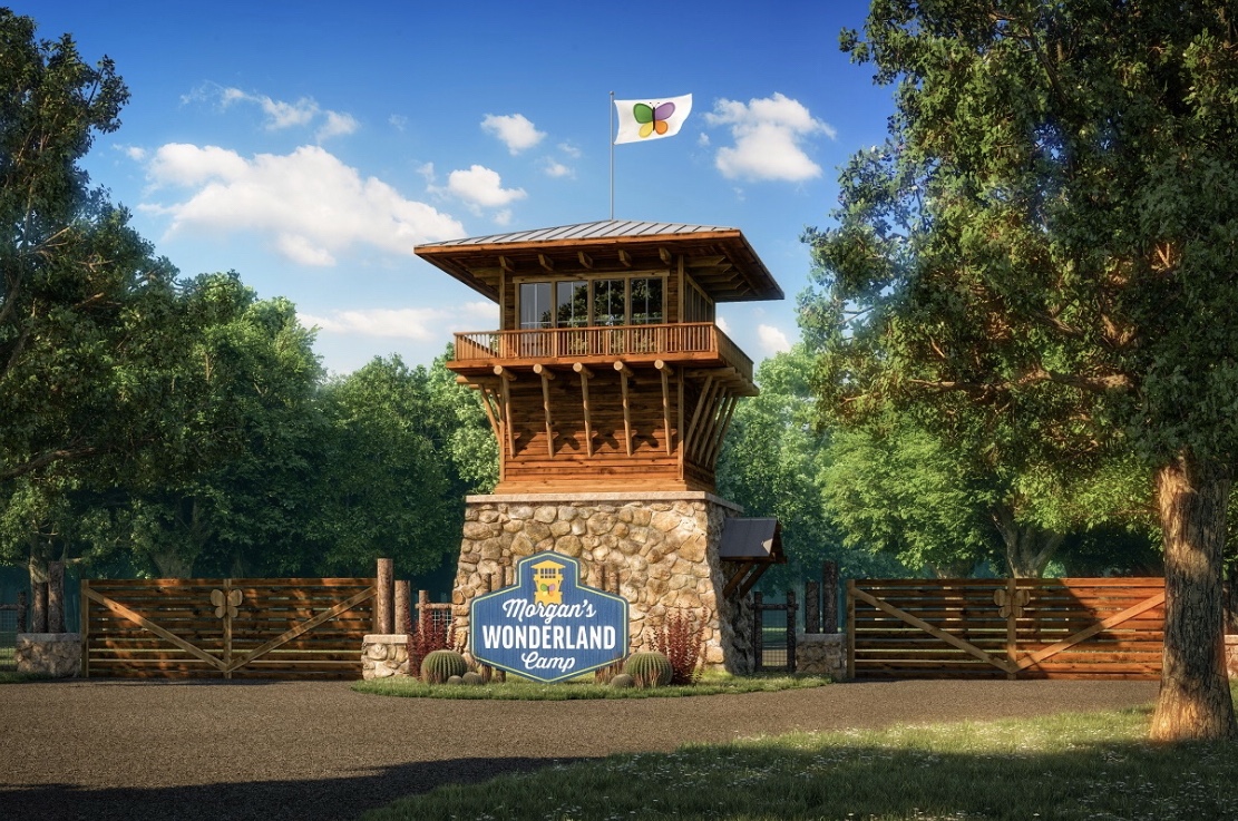 Entrance tower at Morgan's Wonderland Camp picture